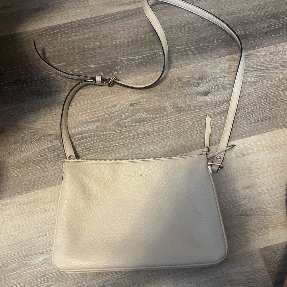 Kate Spade Beige Crossbody Bag